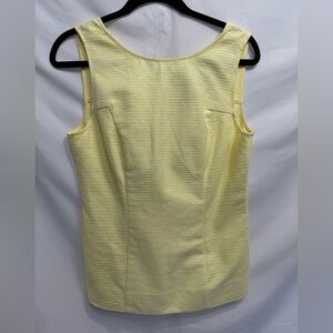Banana Republic Light Yellow Textured Top